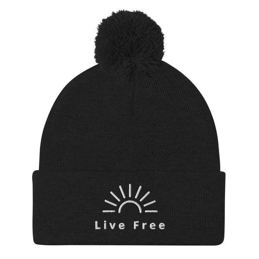 Live Free Sunrise Beanie - ninanush