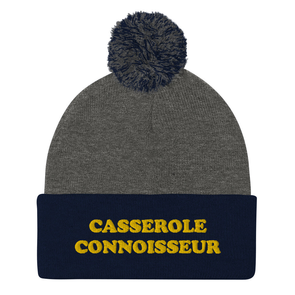 What is the best casserole? Are you a casserole expert? Tuna casserole, classic casserole, green bean casserole? This funky casserole beanie is a unique and quirky winter hat for foodies and casserole lovers. This weird casserole connoisseur beanie is a perfect funny gift for foodies and hat for casserole enthusiasts!