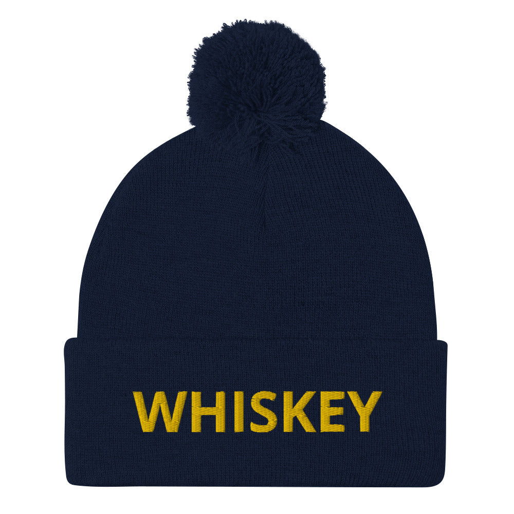 The perfect whisky hat! Street wear, party wear, or cozy house hat. Expand your wardrobe with a classic embroidered beanie with a pom-pom on top. It's warm, comfortable and stylish. We offer new and second hand collections of funky and unique fashion designs. From vintage dresses to ecofriendly shirts and foodie hats.