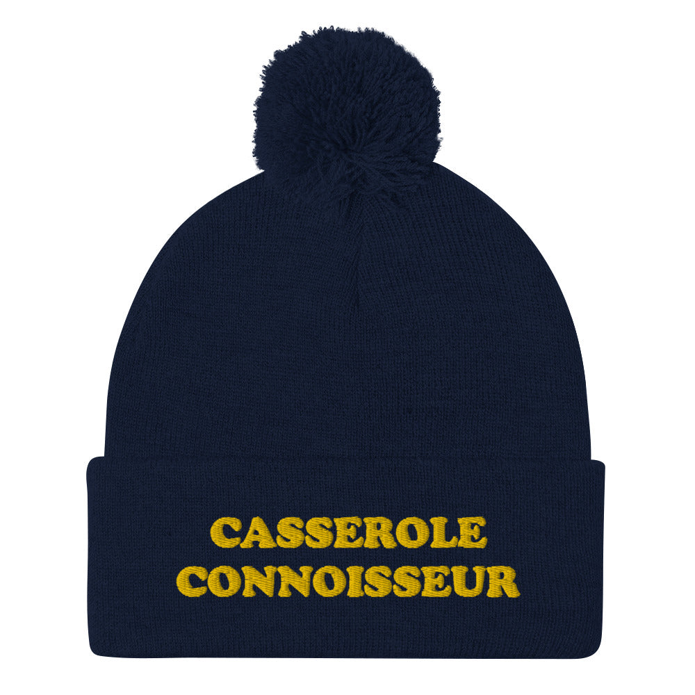 What is the best casserole? Are you a casserole expert? Tuna casserole, classic casserole, green bean casserole? This funky casserole beanie is a unique and quirky winter hat for foodies and casserole lovers. This weird casserole connoisseur beanie is a perfect funny gift for foodies and hat for casserole enthusiasts!