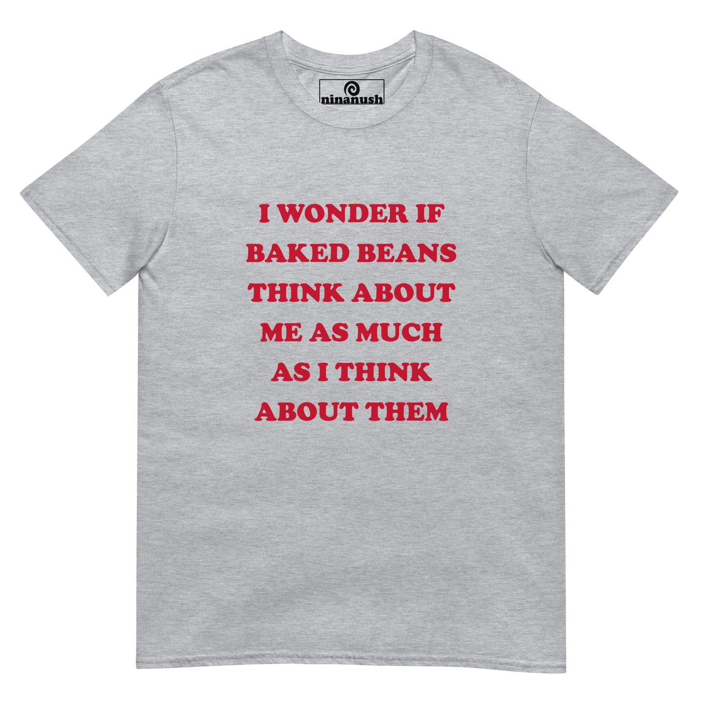 Thinking About Baked Beans T-Shirt - ninanush