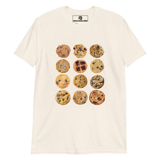 12 Chocolate Chip Cookies T-Shirt - ninanush