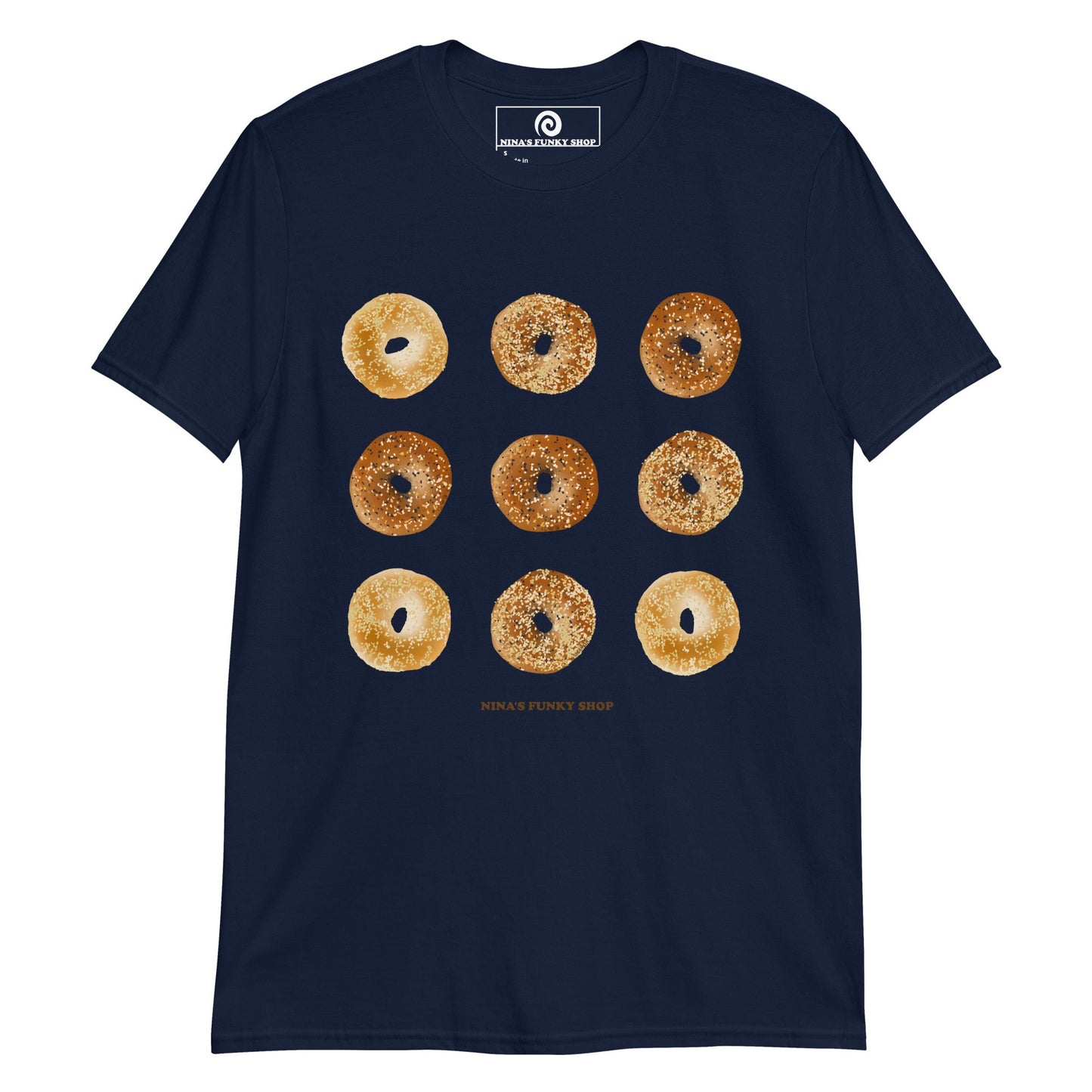 9 Bagels T-Shirt - ninanush