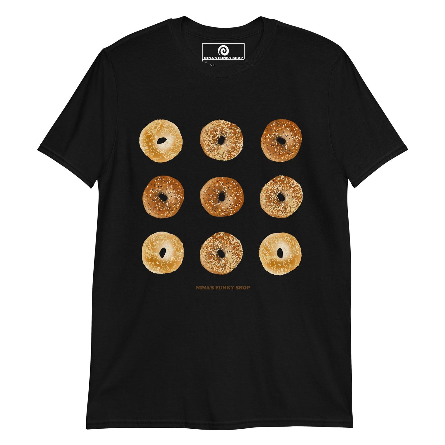 9 Bagels T-Shirt - ninanush