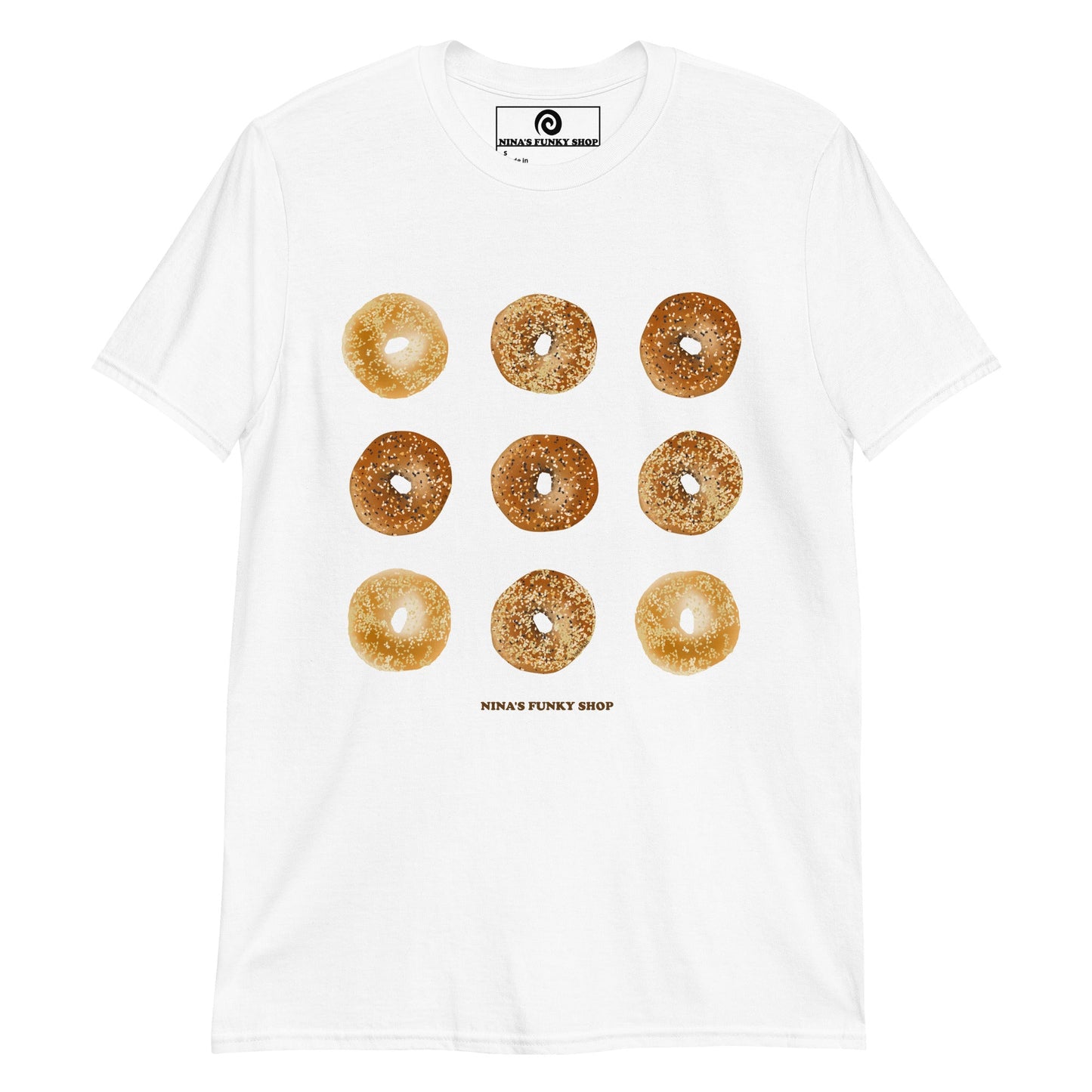 9 Bagels T-Shirt - ninanush