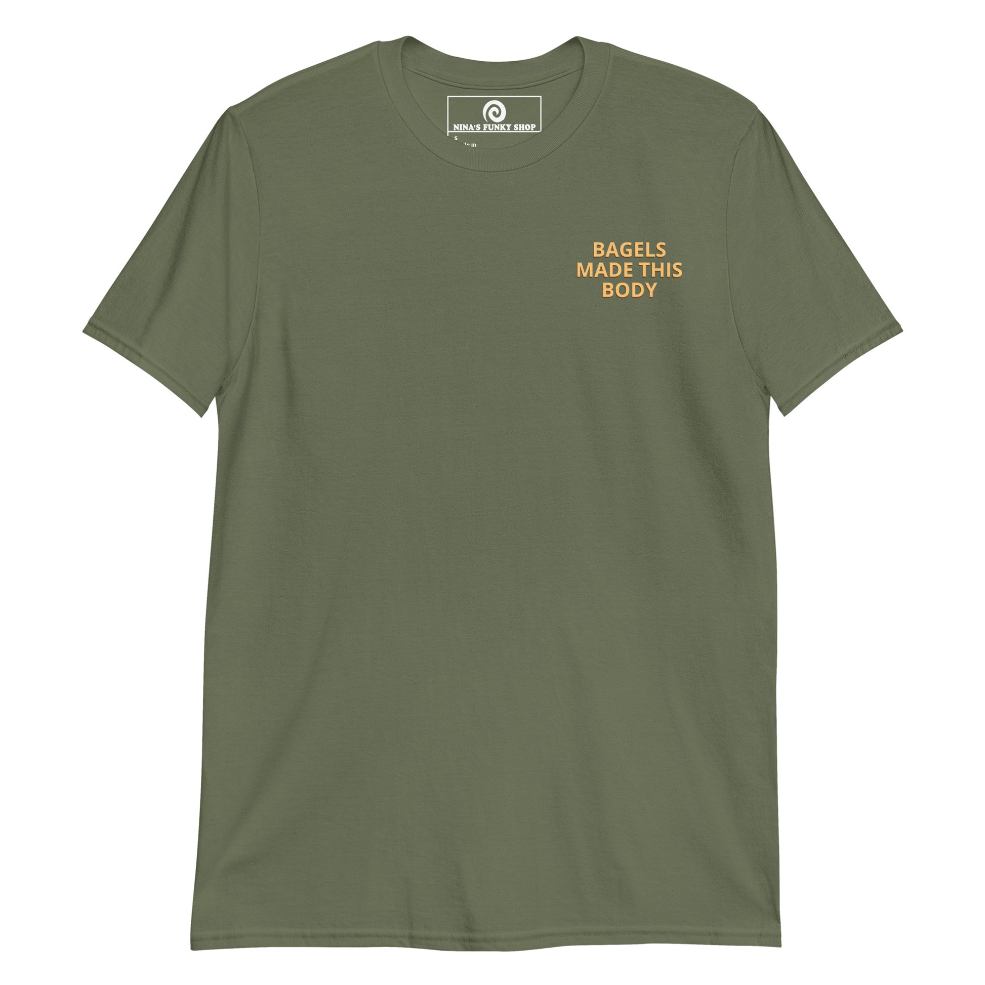 Army Green Bagels Made This Body T-Shirt