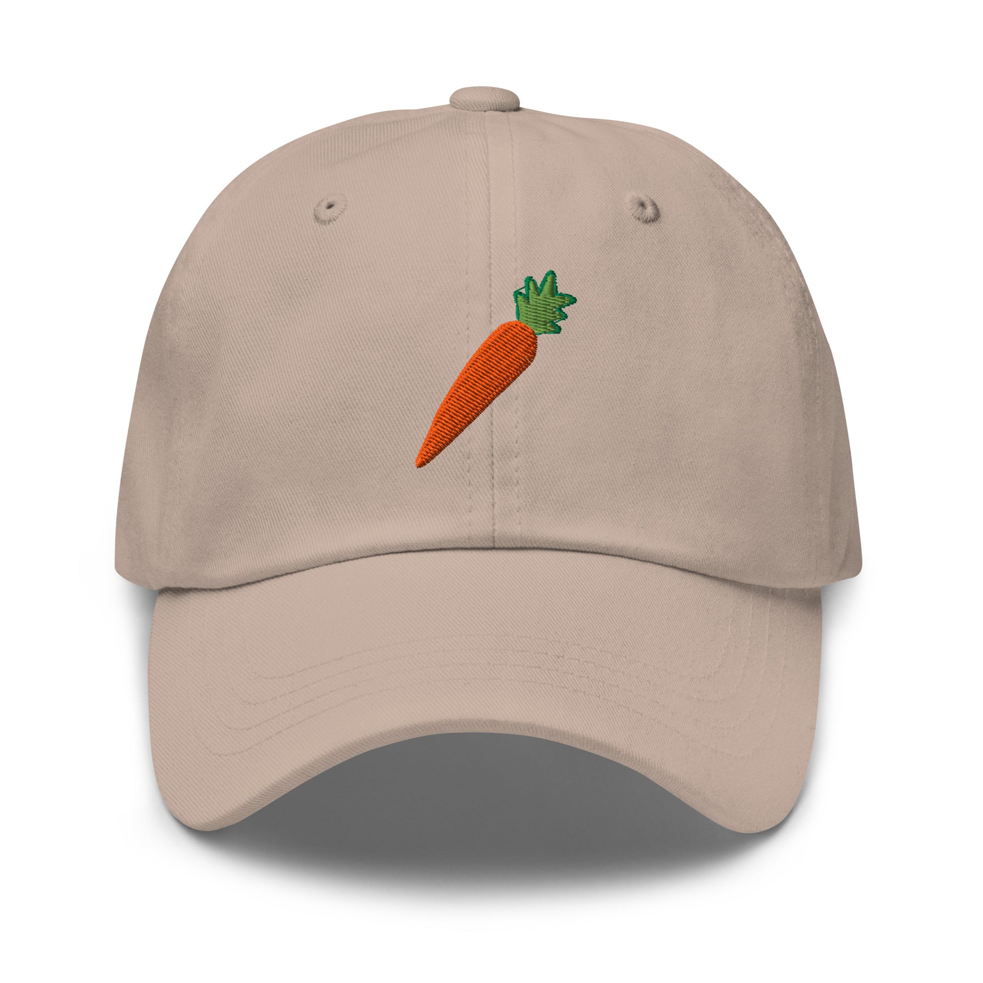 Beige Carrot Dad Hat