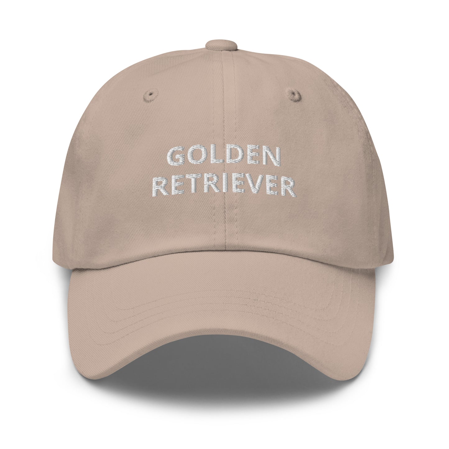 Beige Golden Retriever Dad Hat