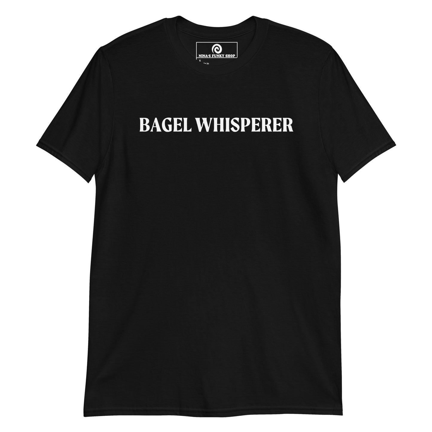 Black Bagel Whisperer T-Shirt