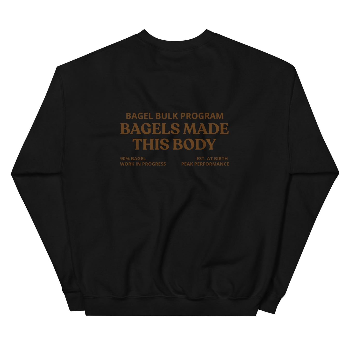 Black Bagels Made This Body Sweatshirt