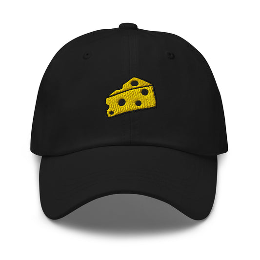 Black Cheese Dad Hat