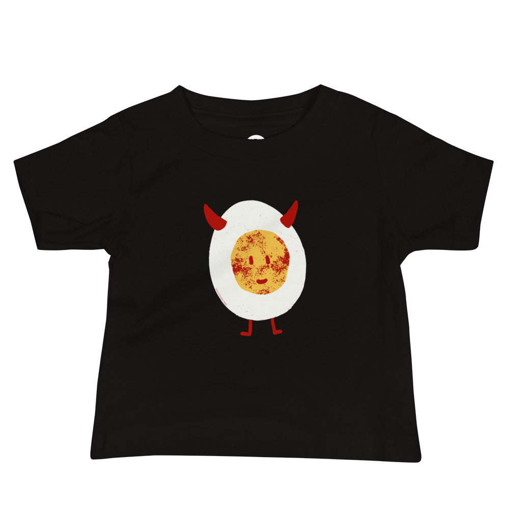 Black Deviled Egg Baby T-Shirt