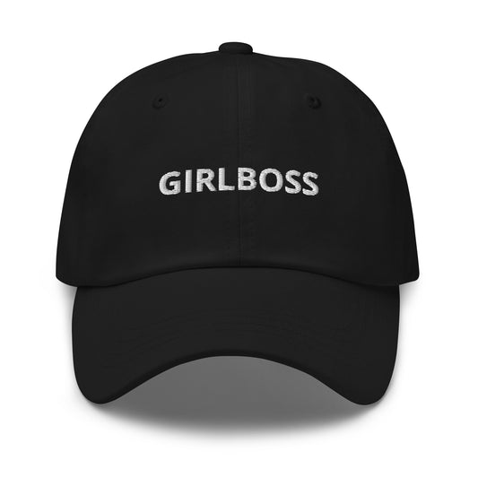 Black Girlboss Dad Hat
