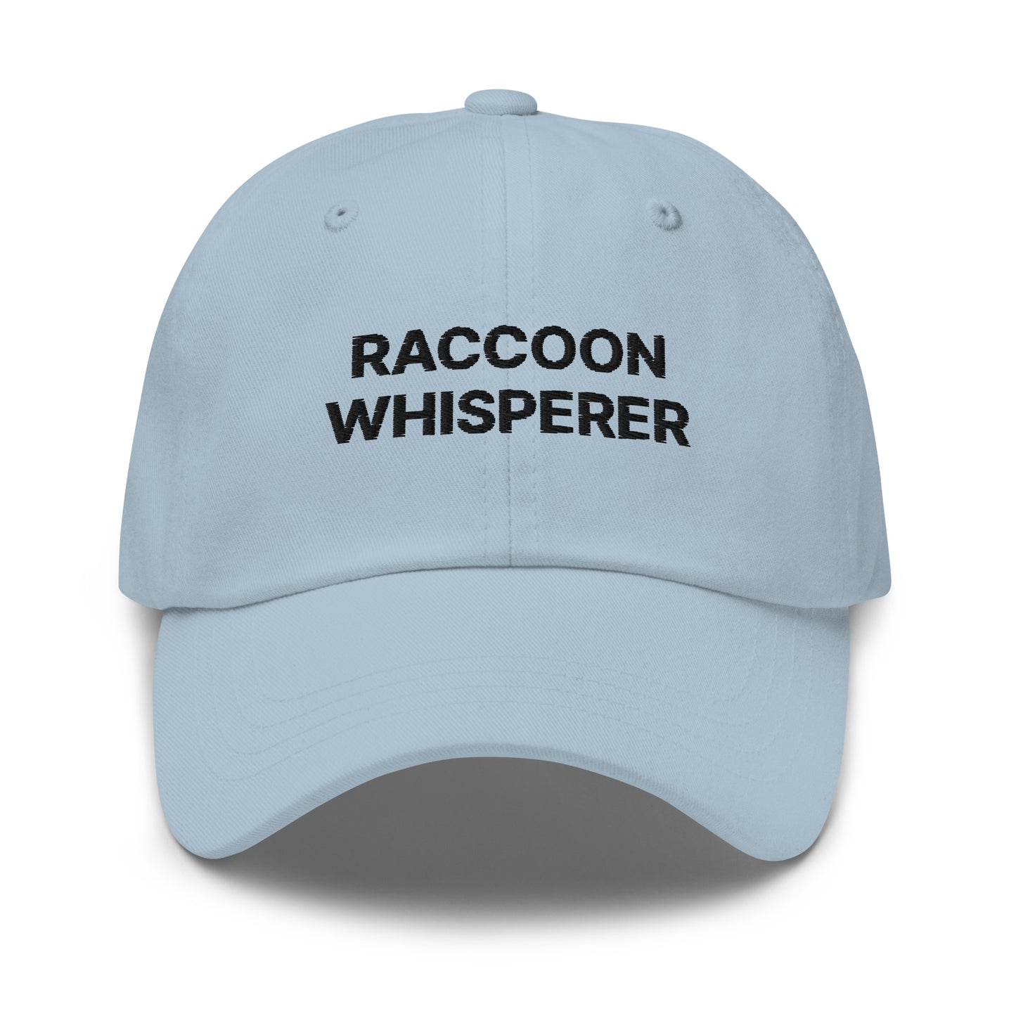 Light Blue Raccoon Whisperer Dad Hat