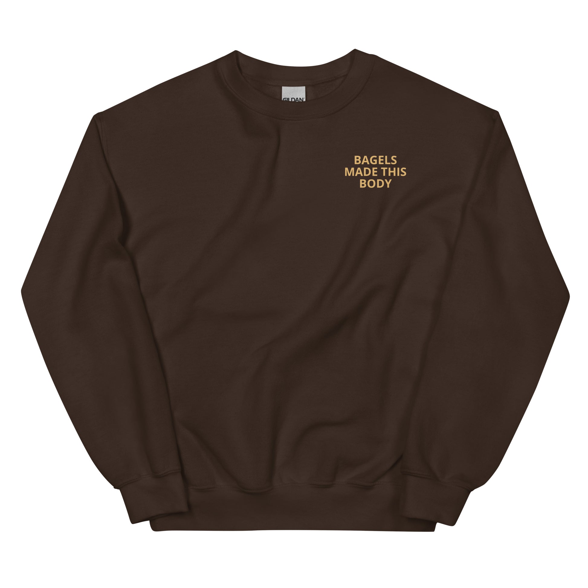 Brown Bagels Made This Body Sweatshirt Front