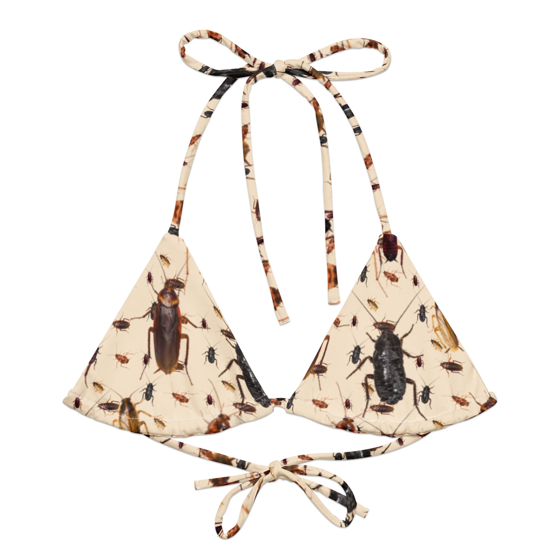Cool cockroach bikini top