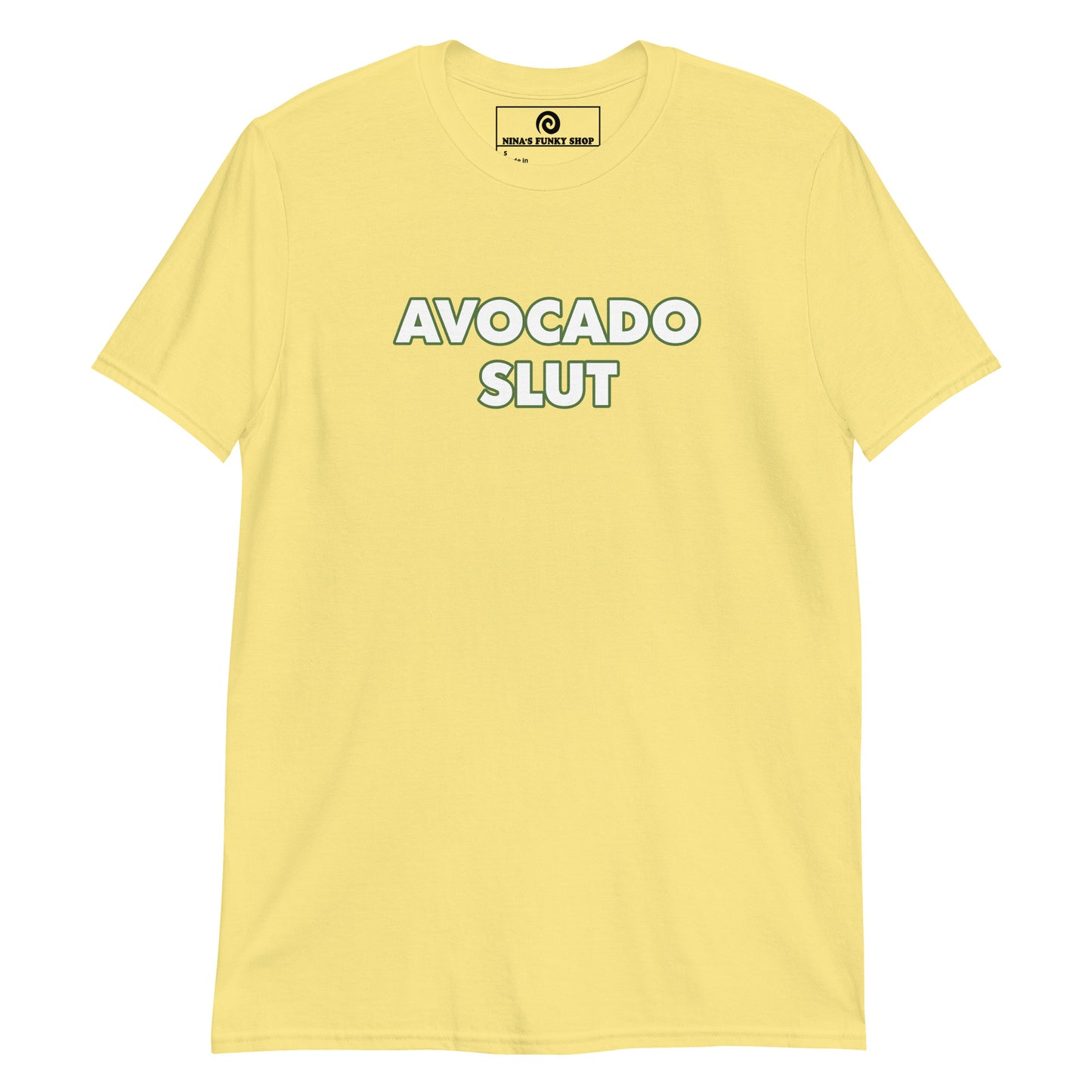 Cornsilk Avocado Slut T-Shirt
