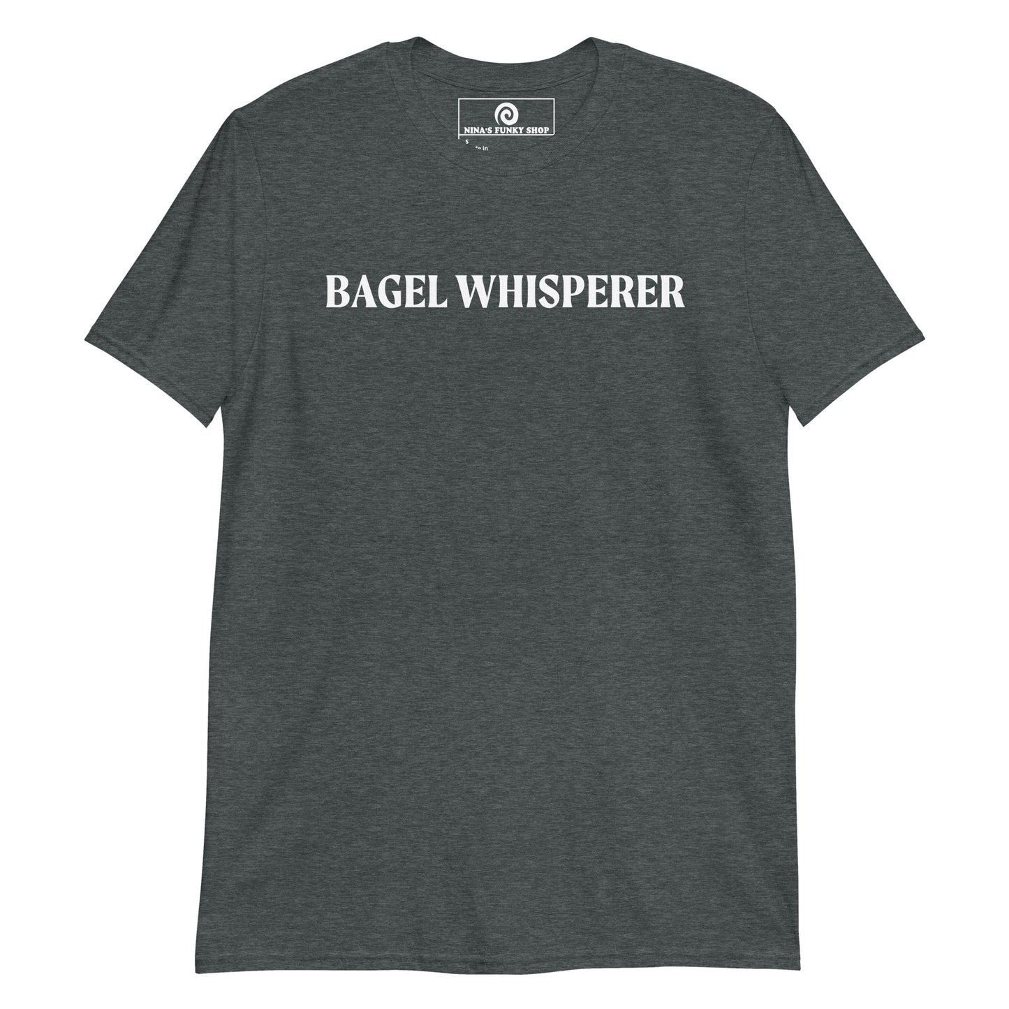 Dark Gray Bagel Whisperer T-Shirt