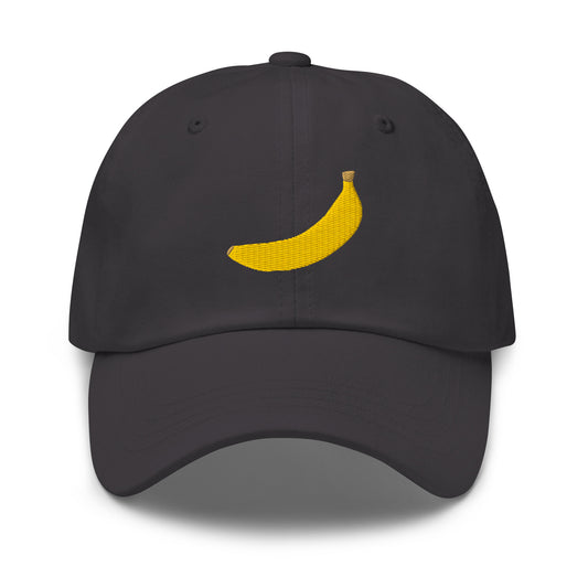 Dark Gray Banana Dad Hat