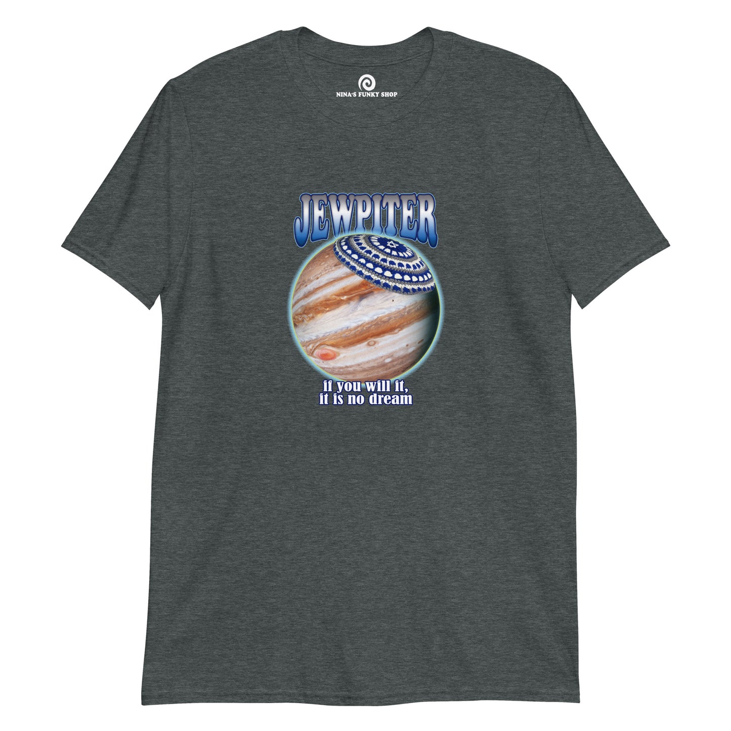 Dark Gray Jewpiter T-Shirt