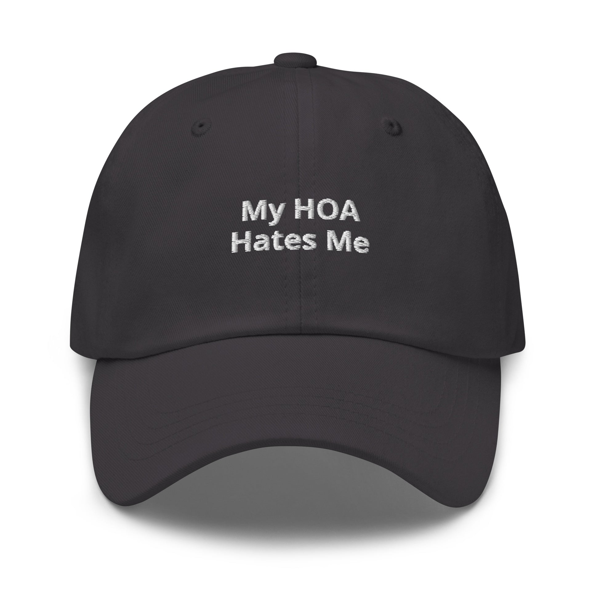Dark Gray My HOA Hates Me Dad Hat