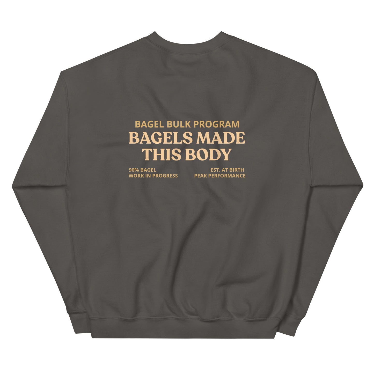 Gray Bagels Made This Body Sweatshirt