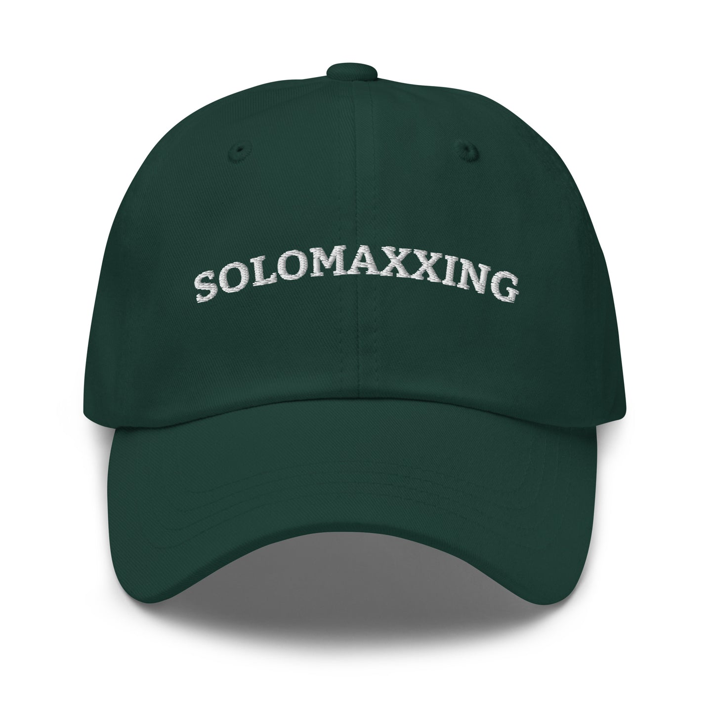 Green Solomaxxing Dad Hat