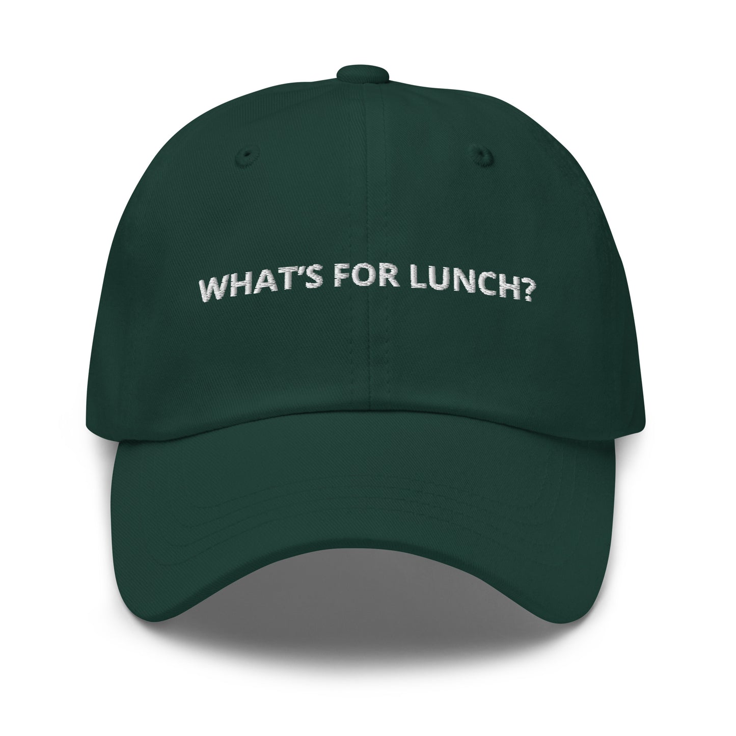 Green What’s For Lunch Embroidered Hat