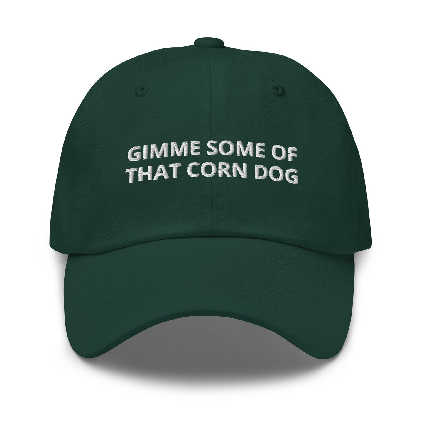 Green Gimme Some Of That Corn Dog Dad Hat