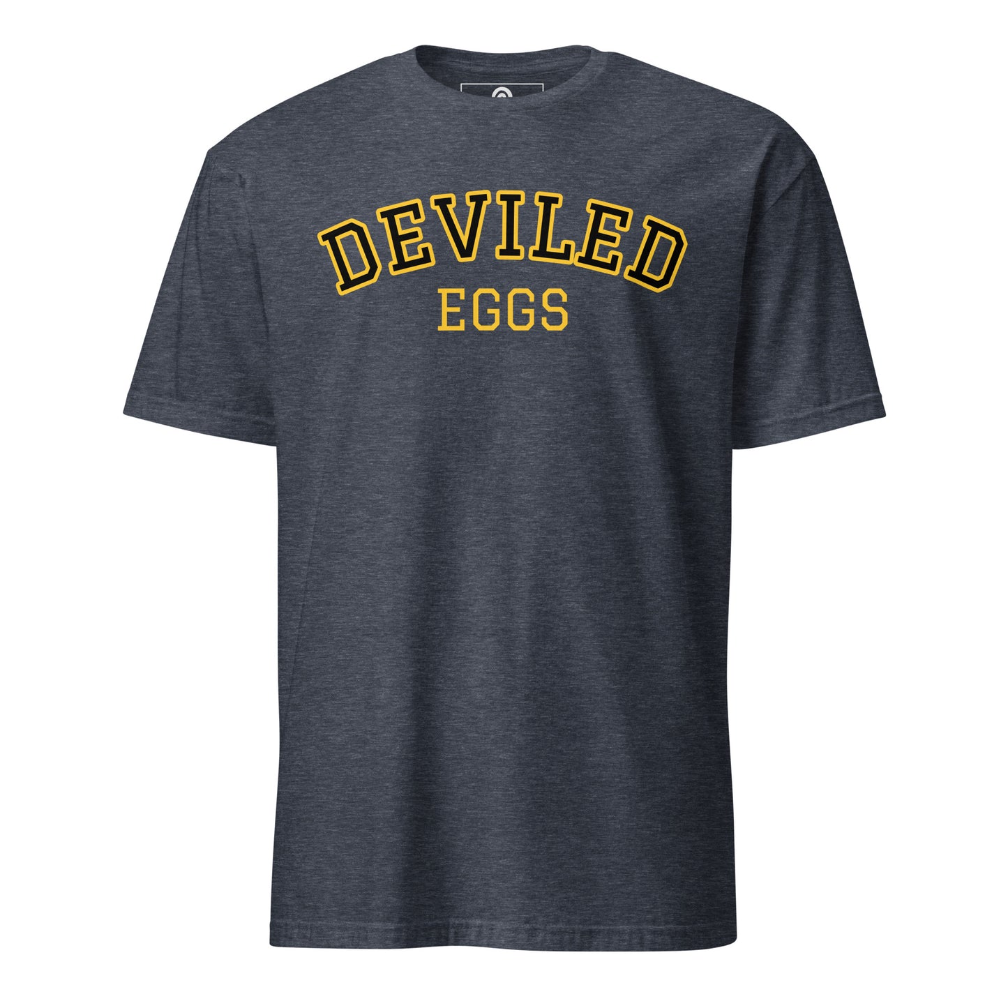 Heather Navy Deviled Eggs T-Shirt - Varsity