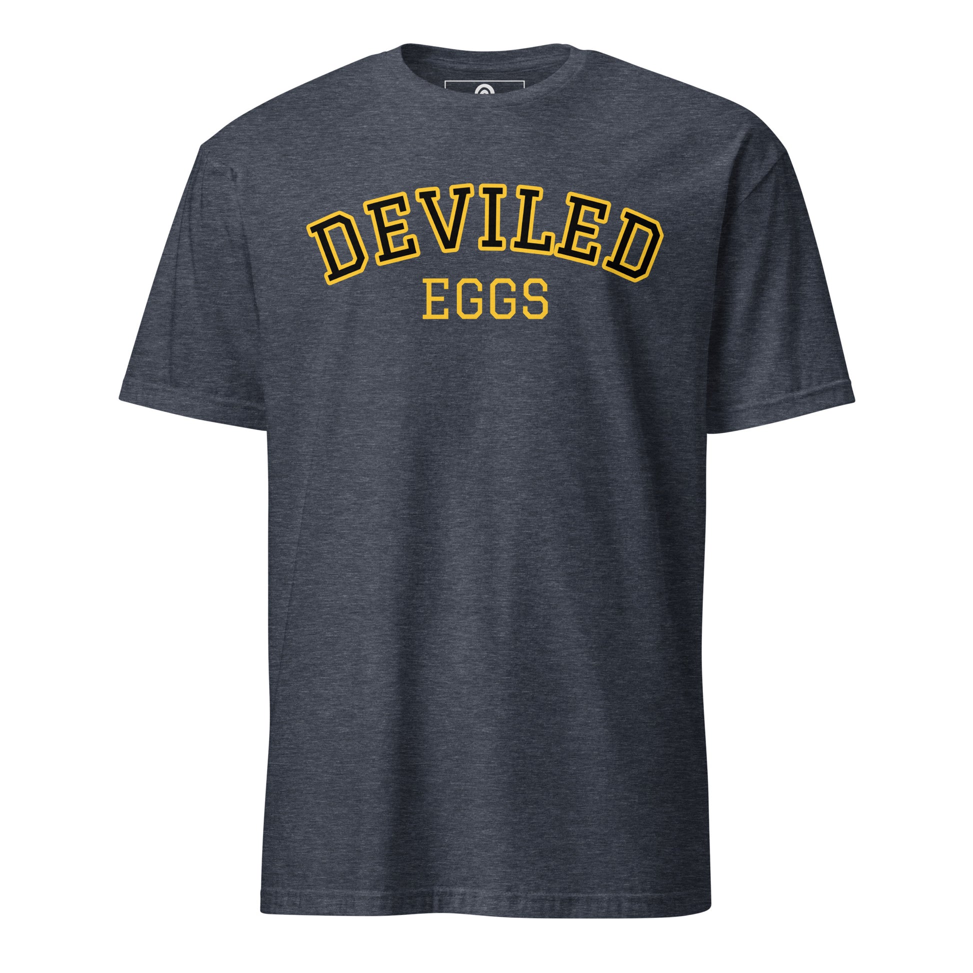 Heather Navy Deviled Eggs T-Shirt - Varsity