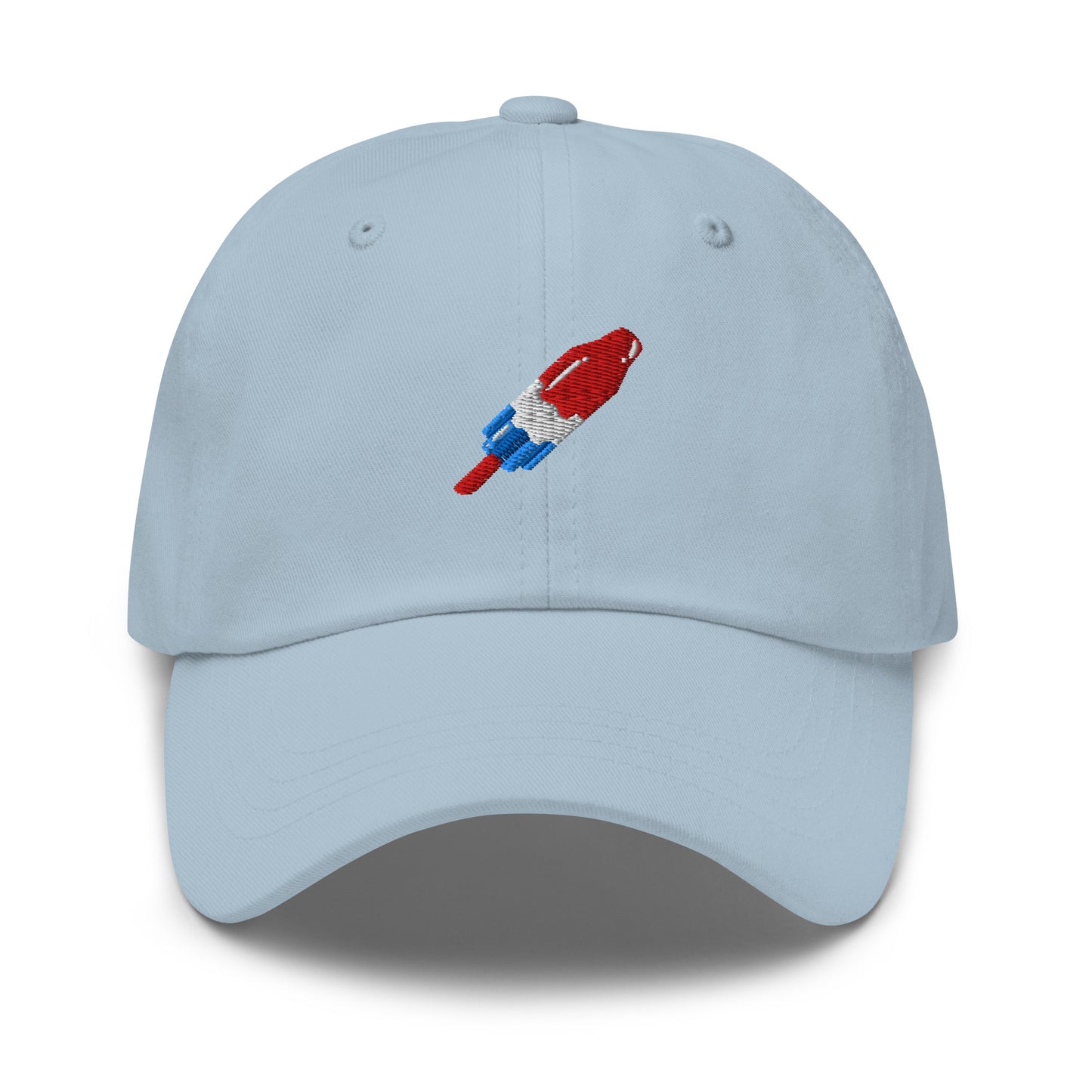 Light Blue - Red White and Blue Popsicle Hat