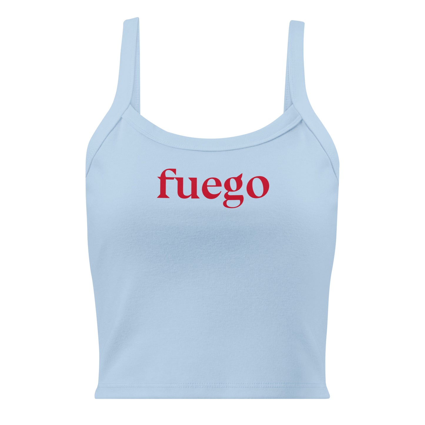 Light Blue Fuego Tank Top