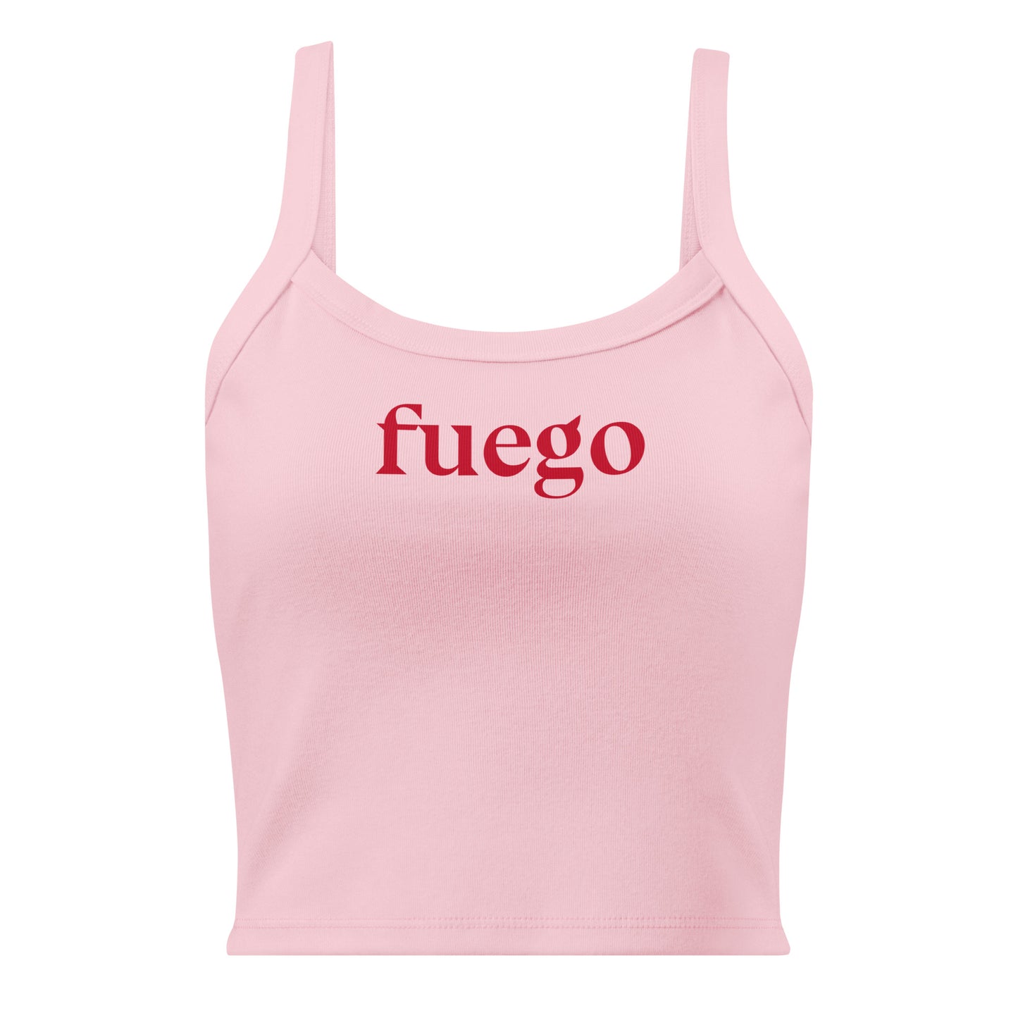 Light Pink Fuego Tank Top