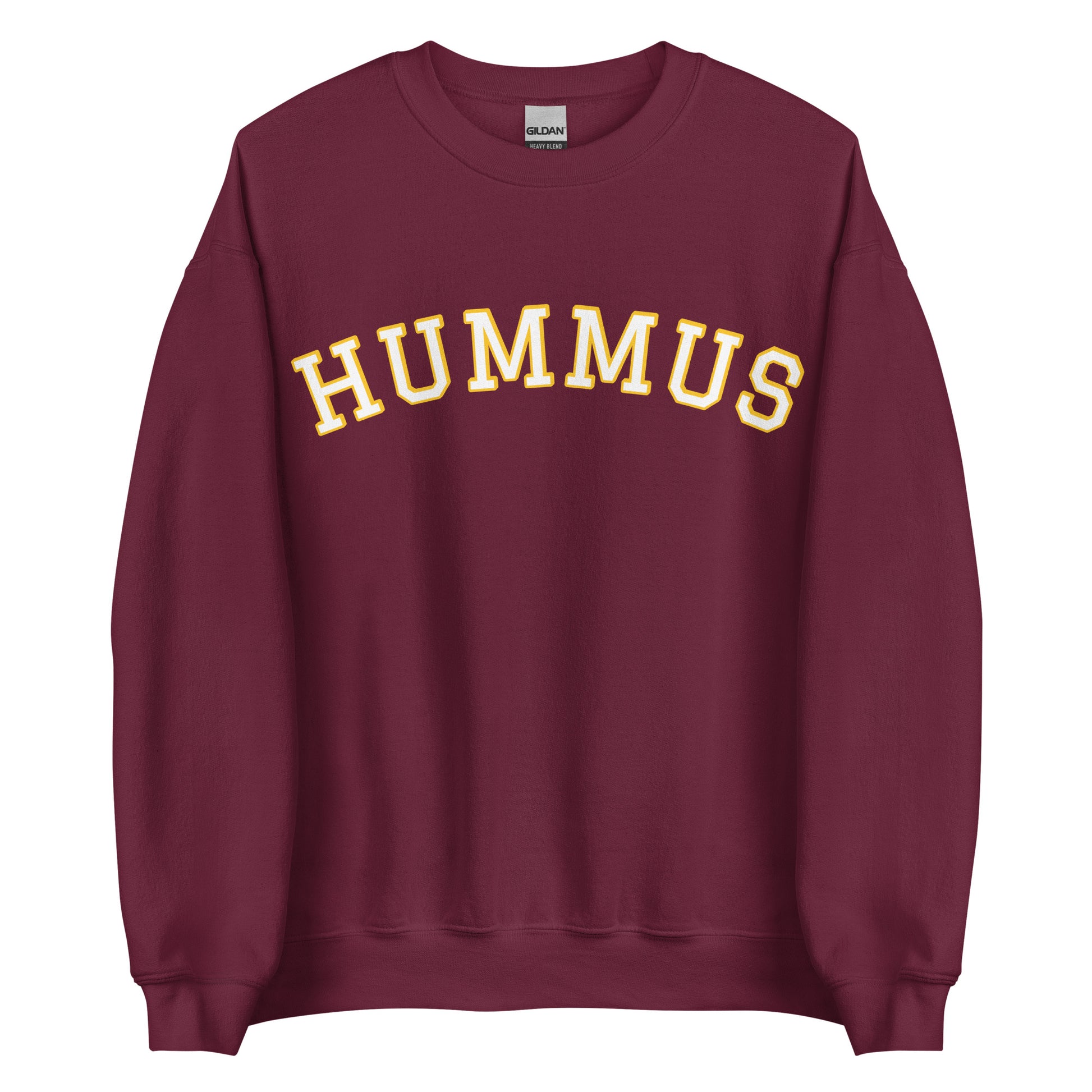 Maroon Hummus Sweatshirt