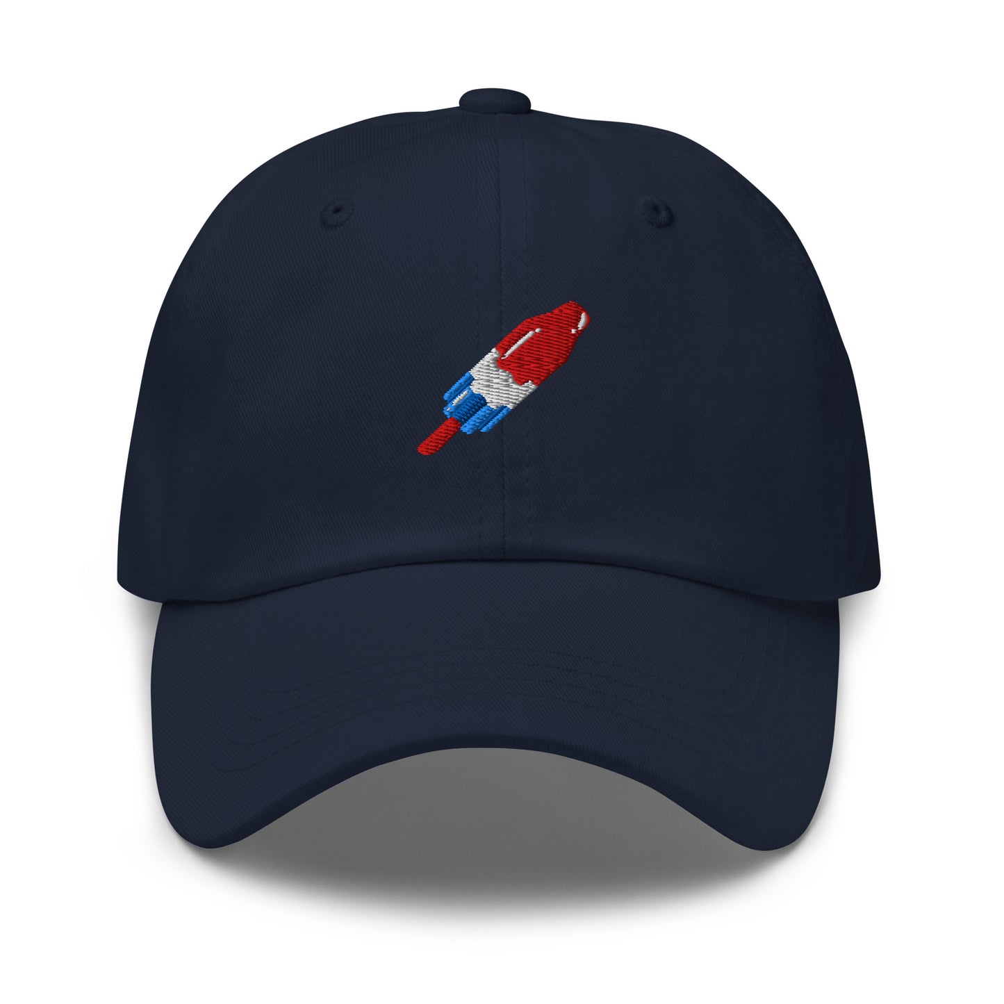 Navy - Red white and blue retro popsicle hat