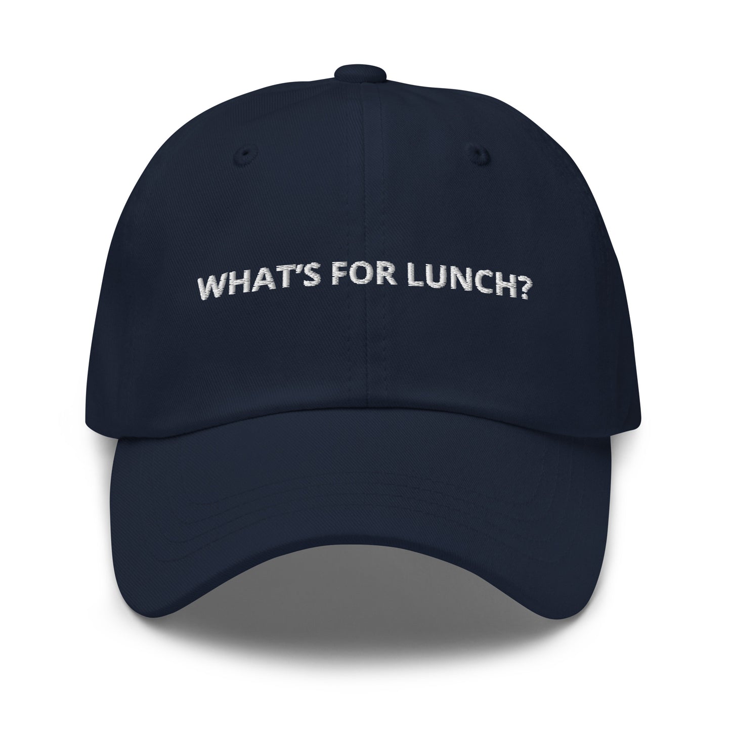 Navy What’s For Lunch Embroidered Hat