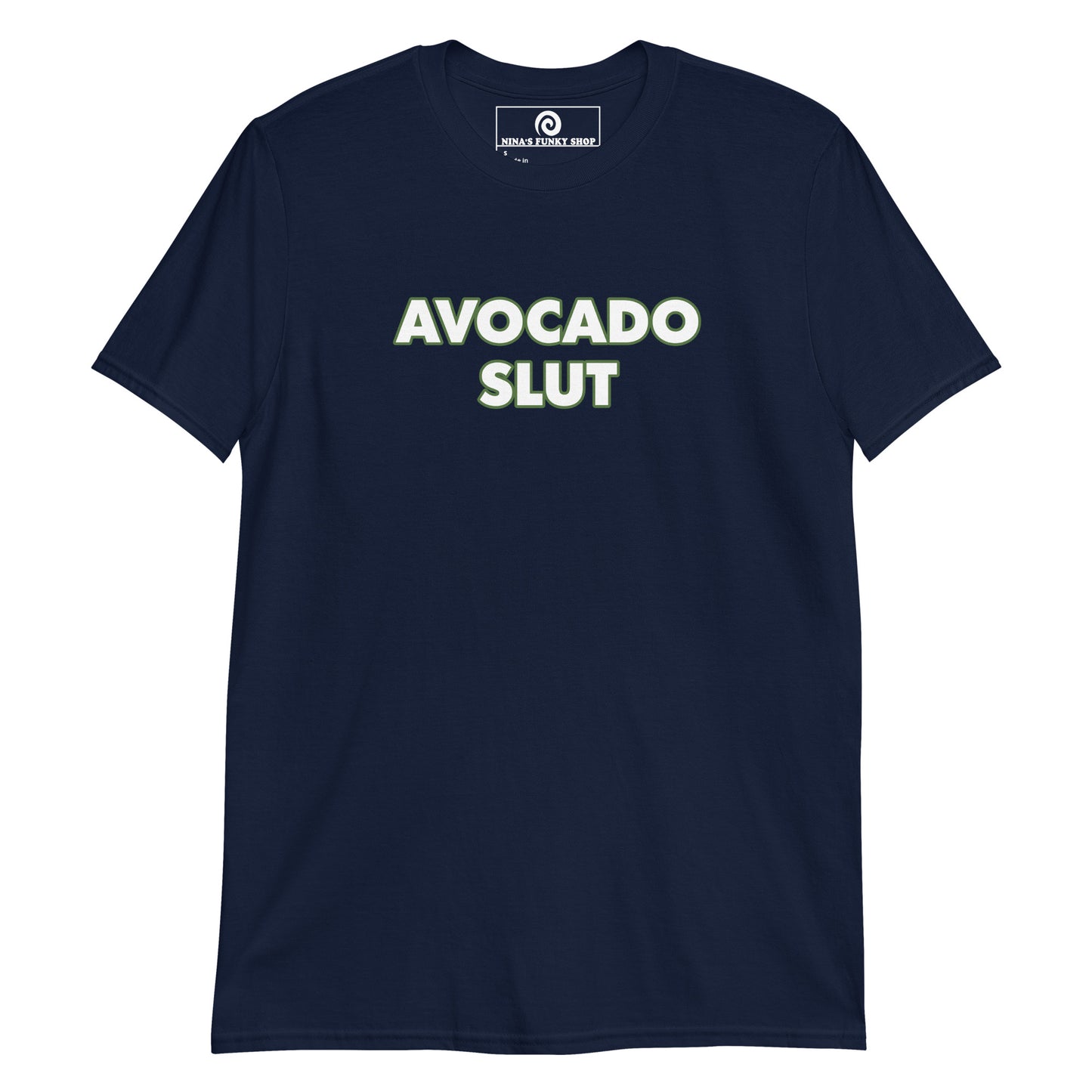 Navy Avocado Slut T-Shirt