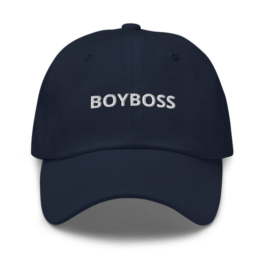 Navy Boyboss Dad Hat