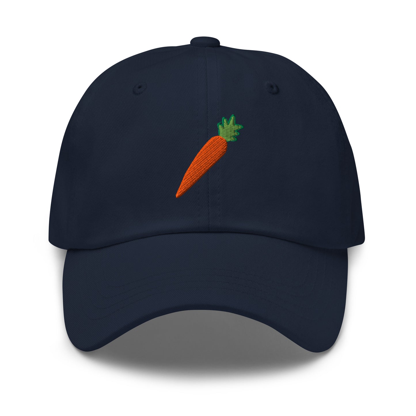 Navy Carrot Dad Hat