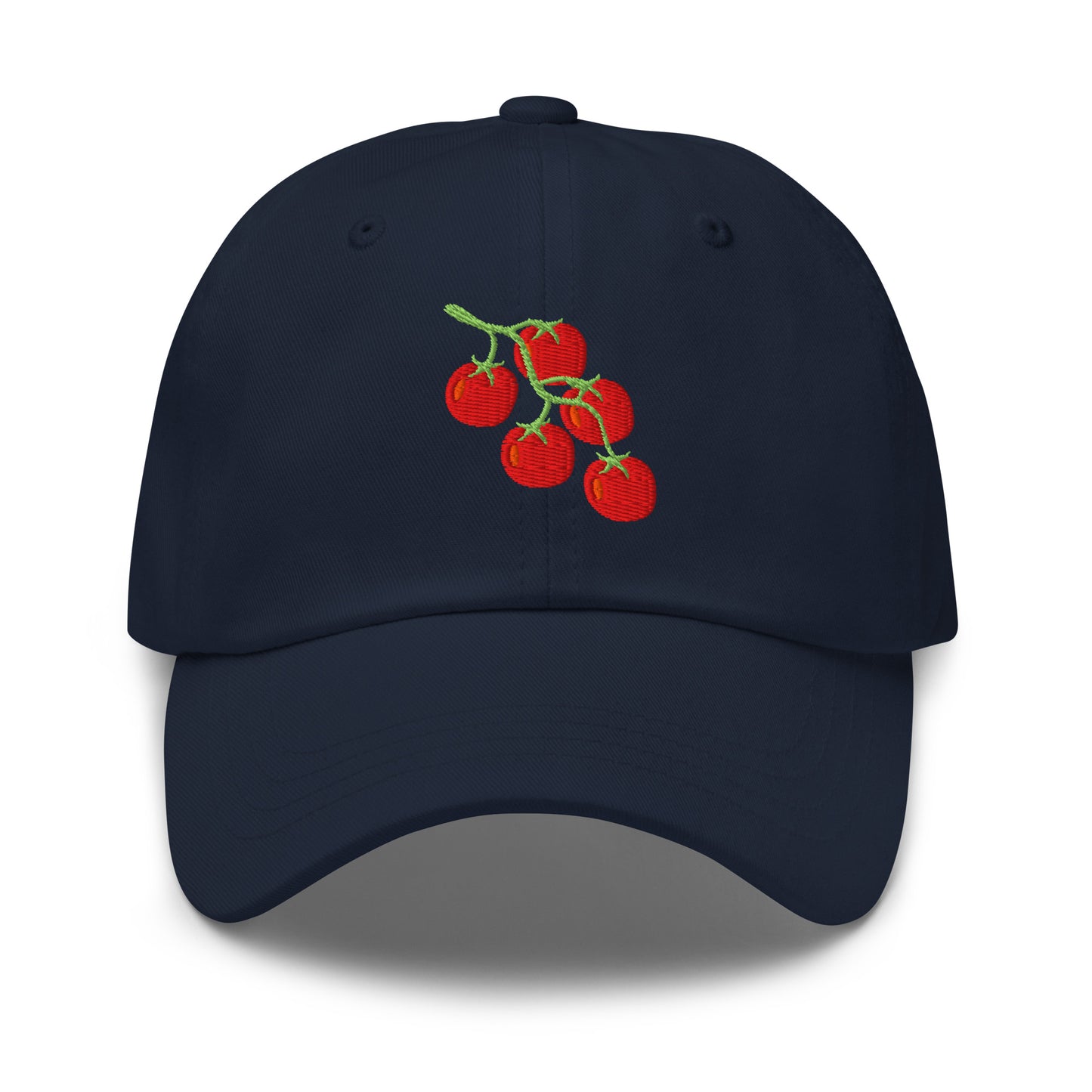 Navy Cherry Tomatoes Dad Hat