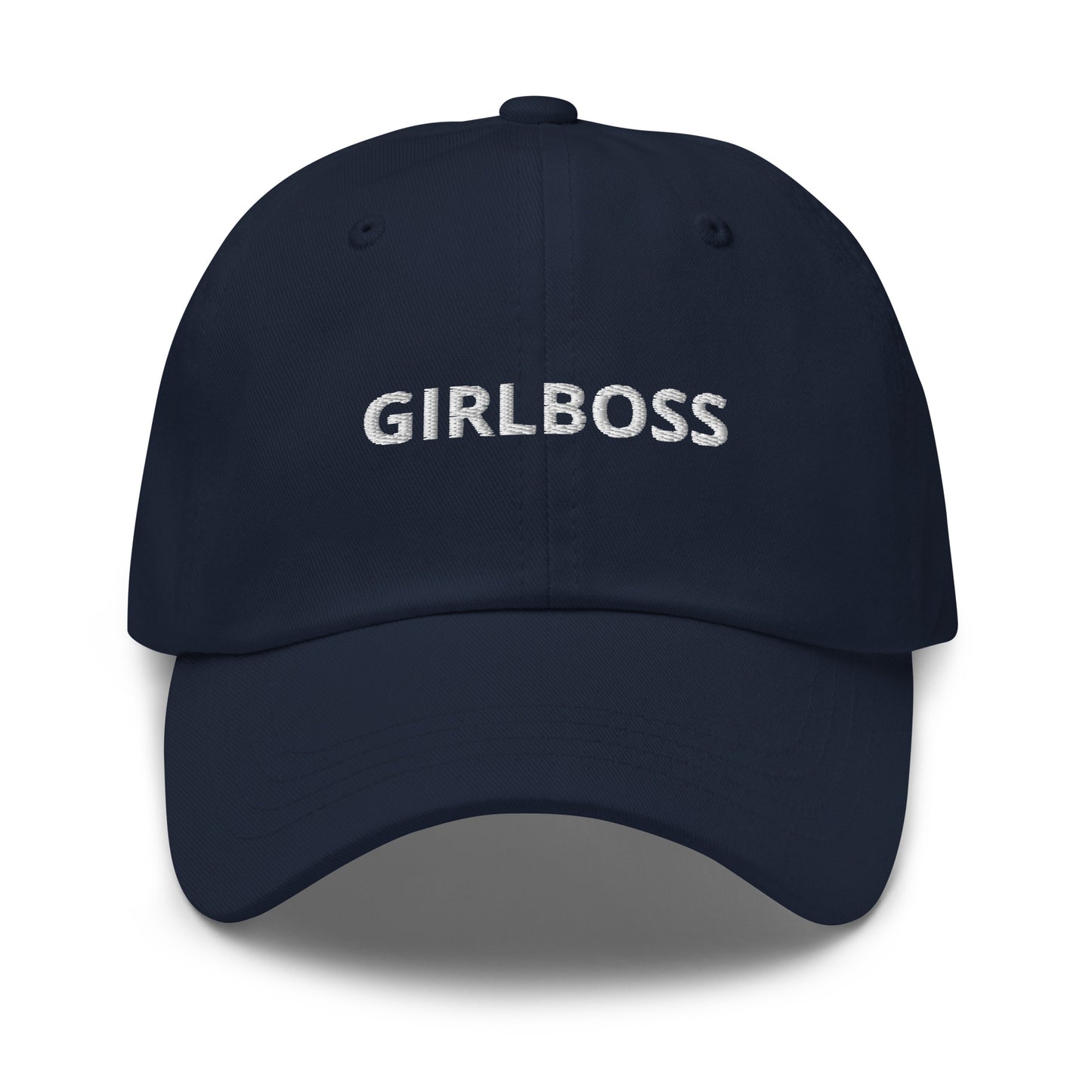 Navy Girlboss Dad Hat