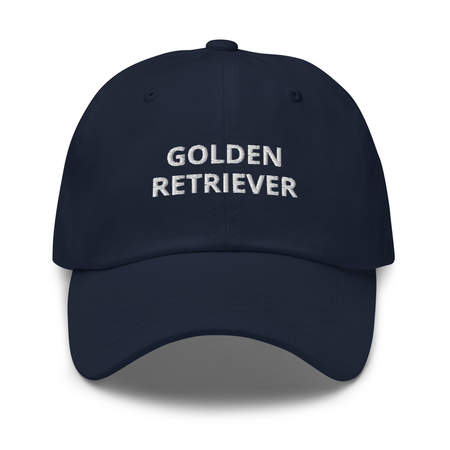 Navy Golden Retriever Dad Hat