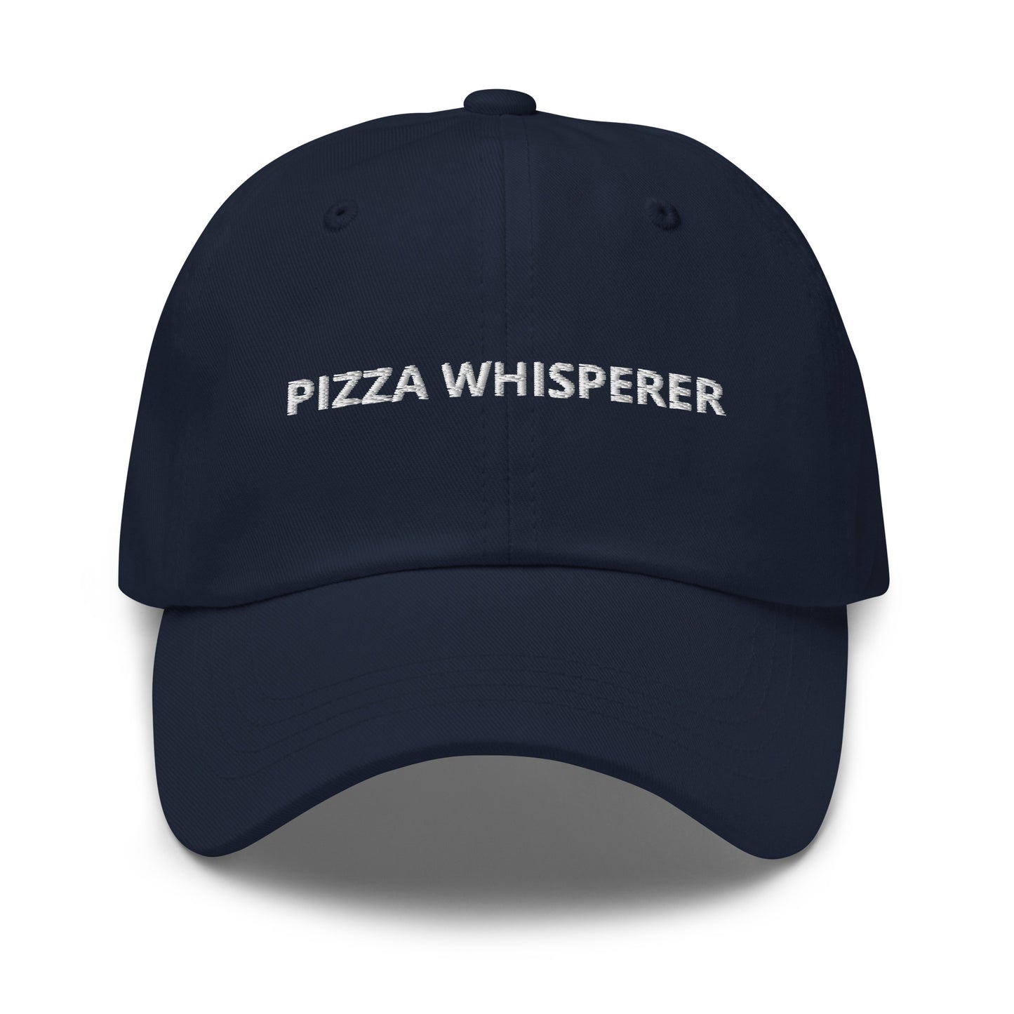 Navy Pizza Whisperer Dad Hat