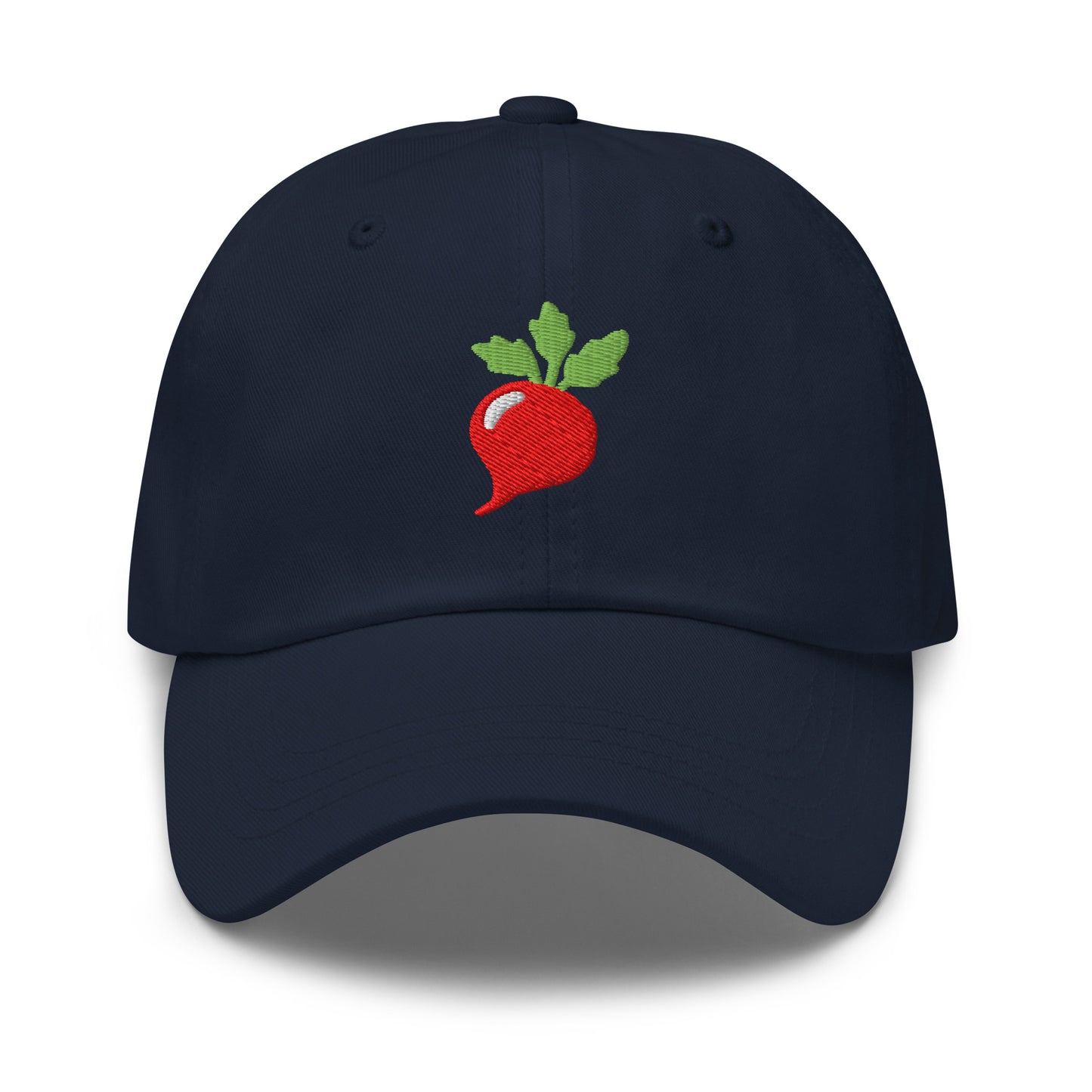 Navy Radish Dad Hat
