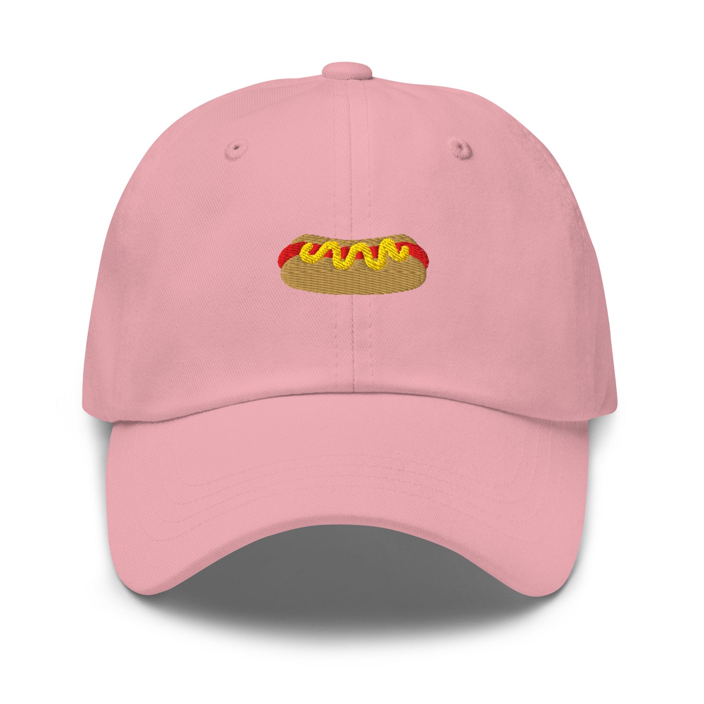Pink hot dog hat