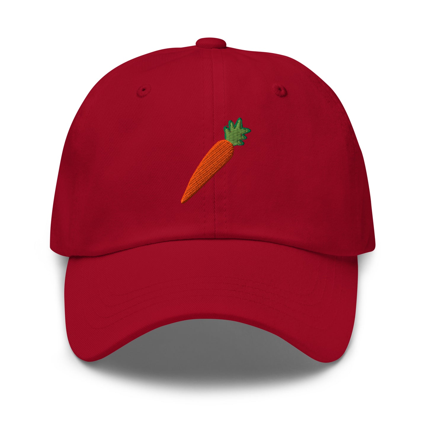 Red Carrot Dad Hat