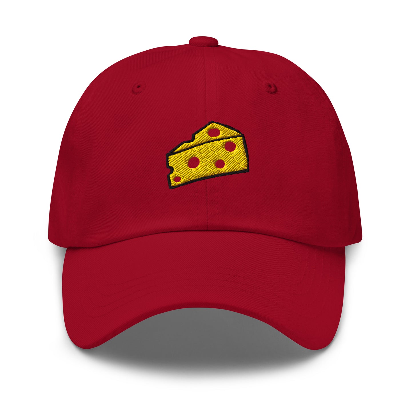 Red Cheese Dad Hat
