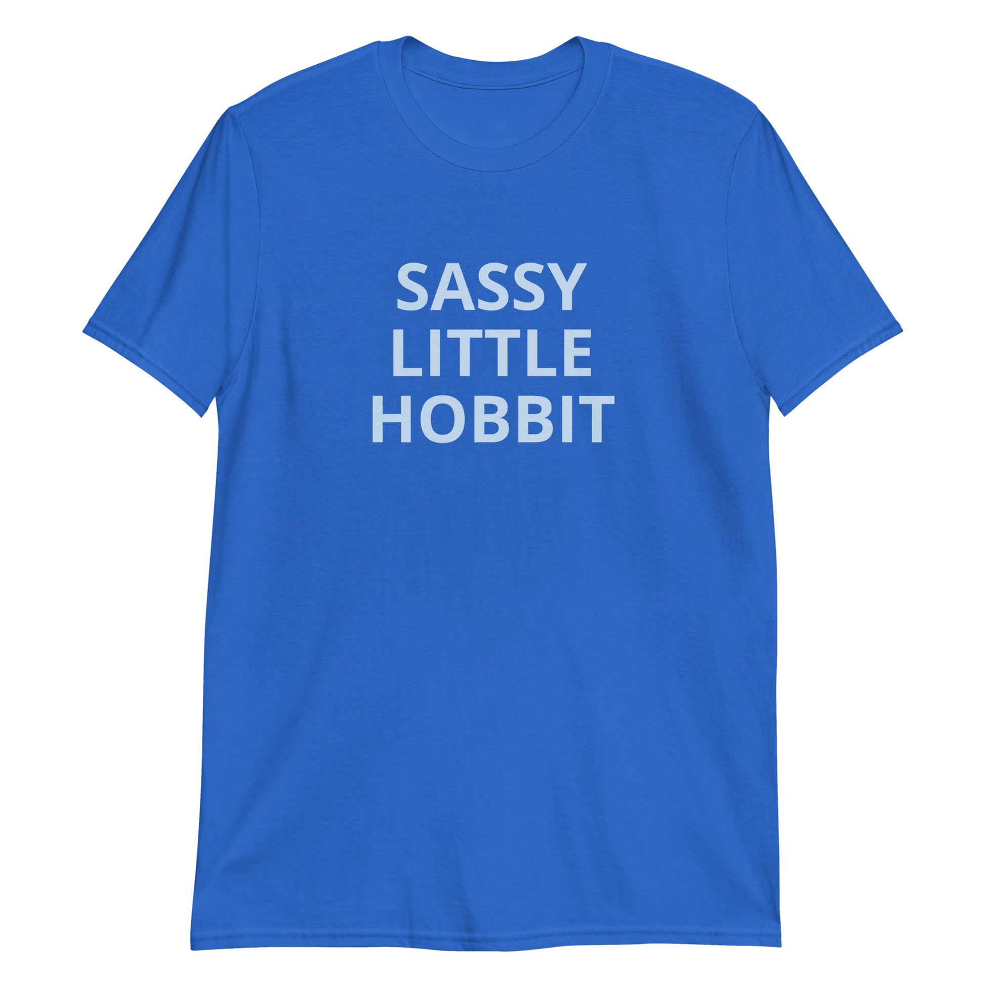 Royal Blue Sassy Little Hobbit T-Shirt