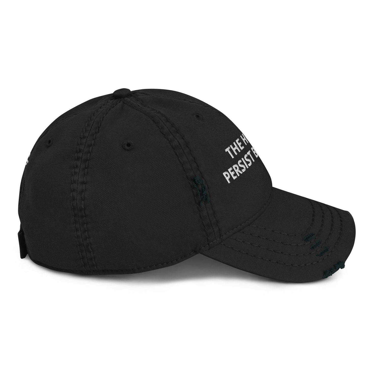 Side of The Horrors Persist But So Do I Embroidered Dad Hat